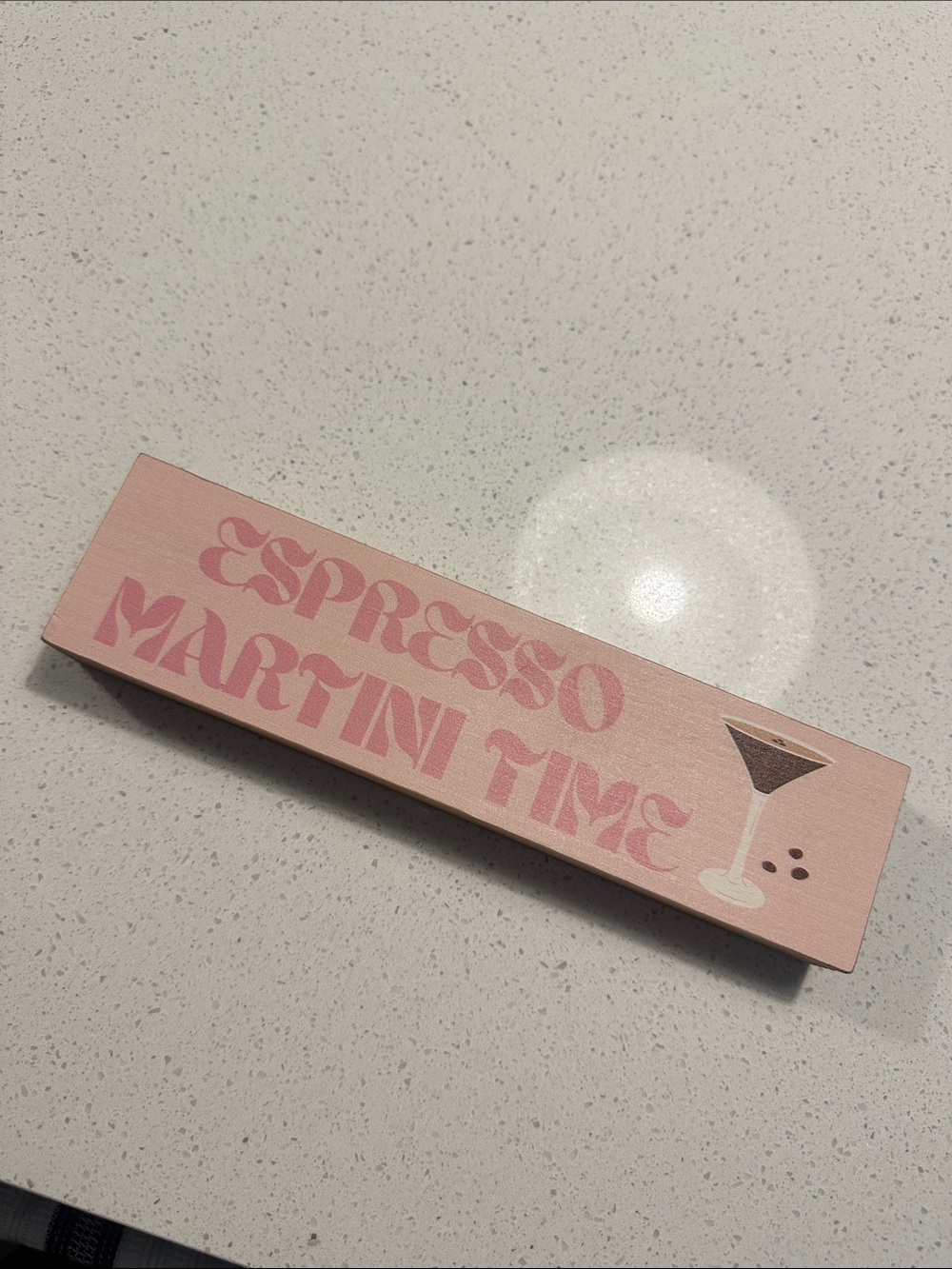 Espresso Martini Time decor